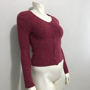 Eileen Fisher Wool Blend Cardigan Size Medium